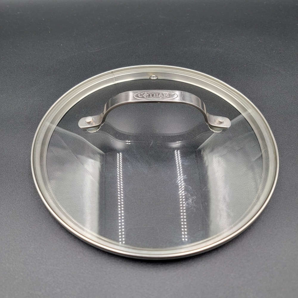 Gotham Steel Replacement Glass‎ Lid/ vented/ 9" cover/ used